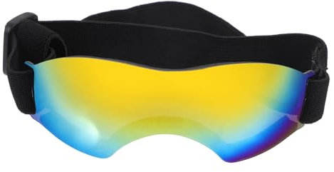 BESPORTBLE Kleine Hundebrille Uv-Schutz Winddichte Haustier-Sonnenbrille Mit Verstellbarem Riemen Augenschutz Für Hunde Trendiges Accessoire Für Fotos Und Outdoor-aktivitäten