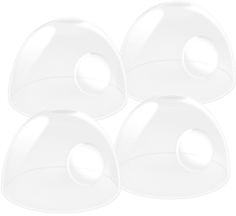 BULGILIA Babyflaschendeckel für Philips Avent Babyflaschen, kompatibel mit Philips Avent Naturflaschen und Naturglasflaschen, 4 Stück
