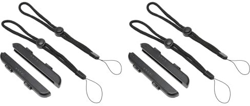 Ausla Joycon-Handgelenkschlaufen für 4 Stück, Gamepad-Handgelenkschlaufen-Ersatz für Joy Con-Armband, OLED-Spielekonsole