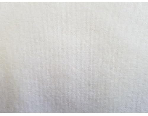 Deko Molton weiß Stoff 100% Baumwolle DIN 4102 B1 schwer entflammbar 300 cm breit 2 mm dick Meterware Vorhänge Hintergrund Fotostudio Messe Theater Kino Moltonstoffe Baumwollstoffe zum Dekorieren