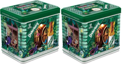 Underberg Mignon Alcolici, Tin Box 12 x 20 ml (Confezione da 2)