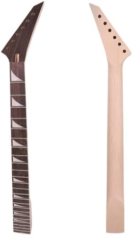 Guitar Neck Maple 24Fret Rosewood Fretboard Locking Nut For Jackson Style #J