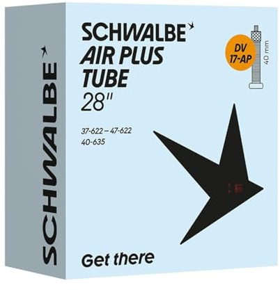 Schwalbe Fahrradschlauch DV17-AP AIR Plus 37/47-622/635 IB 40mm