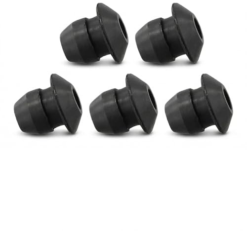 5pcs Fuel Tank Grommet for Stihl 0000 989 0516 – Chainsaw & Strimmer Oil Pipe Hose Washer Seal 9mm Tank 5mm Hole Compatible BG75 FS40 HL75 TS460