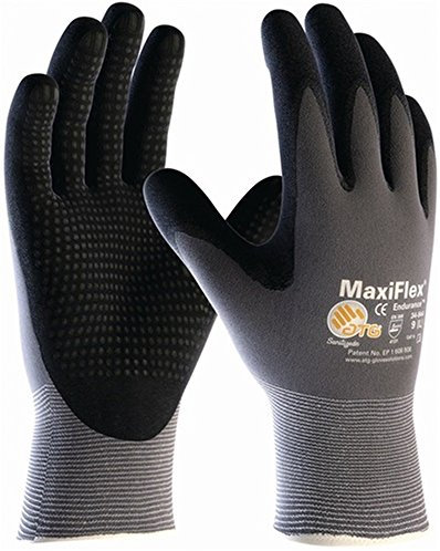Handschuhe MaxiFlex Endurance 34-844 Gr.8 grau/schwarz Nitril EN388 12 Paar