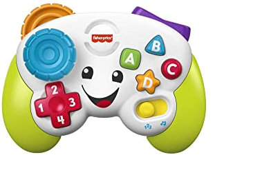 Fisher-Price la Manette de jeu et d'apprentissage, version allemande, 6 mois et plus, FWG14