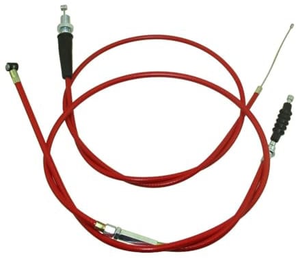 STONEDER Red Throttle Clutch + Clutch Cable For Chinese Pit Bike Motorcycle 50 125 160cc