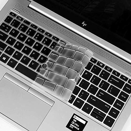 Premium Clear Keyboard Cover for HP Elitebook 840 G5 G6 & HP Elitebook 745 G5 G6 14 Notebook/HP ZBook 14U G5 Mobile Workstation Ultrabook Keyboard Protector Protective Skin (with Pointing)
