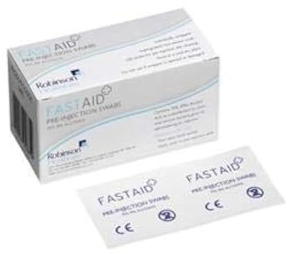 Kaxilu Fast Aid Pre-Injection Swabs x100 - D5716