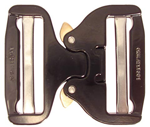 tee-uu COBRA Pro Style Steckschnalle 50mm (schwarz)