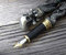Jinhao Black Snake Stylo Plume Plume Fine avec Tête de Mort en Métal Massif