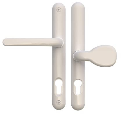 Ultion Sweet Door Handle Paddle Style 211mm (Long Fixings) - Matching Door Furniture Available (White)