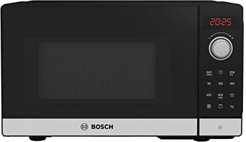 Bosch Home & Kitchen Appliances Bosch Serie 2 FEL023MS2B Freestanding microwave, 44 x 26 cm, Stainless steel