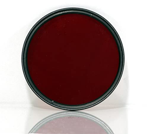 Filtro IR 37mm 43mm 55mm 67mm 72mm 82mm 650nm IR68 Filtro Ottico IR a infrarossi (Size : 43mm)