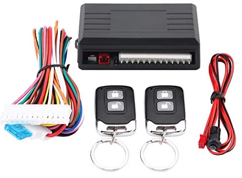 Auto-Zentralverriegelung, Universal-Autotürschloss Keyless Entry System Zentralverriegelungs-Fernbedienungs-Kit Mit 2 Funkfernbedienungen LB-405/L237