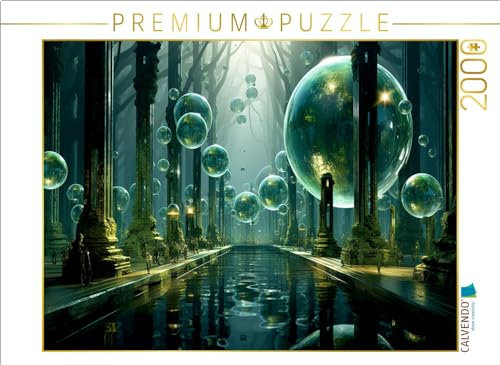 CALVENDO Puzzle Grüne Landschaft | 2000 Teile Lege-Größe 90 x 67 cm Foto-Puzzle für glückliche Stunden