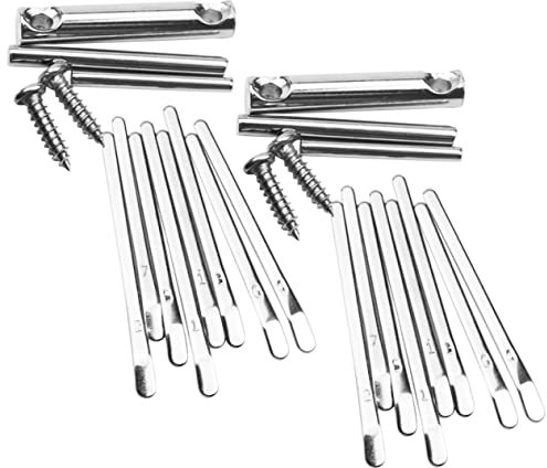 TOGEVAL 2sätze Diy Kalimba Daumenklavier Musikinstrument Für Anfänger Und Erwachsene Mit Klarer Und Metallgehäuse Für Und Wohndekoration