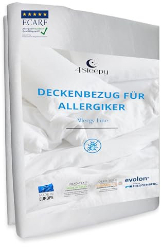 Milbenbezug Decke 135x200-OEKO-TEX zertifizierte Allergiker Bettwäsche 135x200-Milbenbezug für Decken- Encasing Bettwäsche-Hausstaubmilben Bettwäsche/Milben & Bettwanzen Bettwäsche 135x200