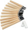 12Pcs Wood Carving Chisels Set, Manganese Steel Fishtail Wood Gouges, Whittling DIY Carvers Hand Chisel, Woodworking Gouges with 2 Whetstones, Engraving Chisel for Beginners Vegetable Fruit