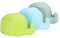 Hominas Afilador de Cuchillos Elefante, 3 Piezas Afilador de Cuchillos con Ruedas Piedra de Afilar con Base Antideslizante Accesorios para Cuchillo de Cocina, 91x53 Mm