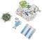 FUNNETOYU 100pcs Science Stickers for Scrapbooking Self- Printing Stickers for Laptop Suitcase Notepad and Travel Case and Educational