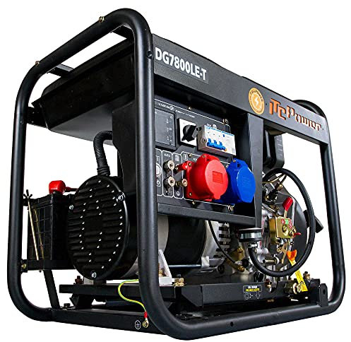 ITCPower IT-DG7800LET Generador Diesel (Full Power), negro