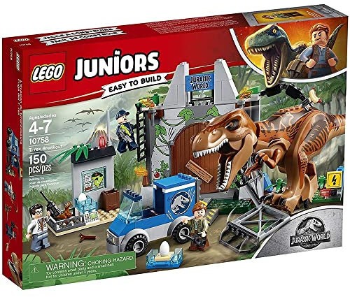 Lego Juniors L'évasion du tyrannosaure 10758 (150 Pièces)