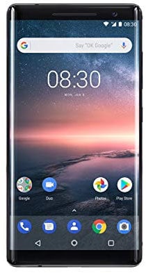 Nokia 8 Sirocco 128 GB UK SIM-Free Smartphone - Black