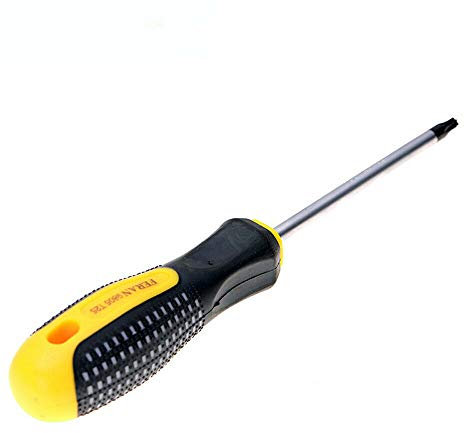 BE-TOOL Destornillador magnético estrella destornillador de eje largo Torx a prueba de manipulaciones para reparación (T6)