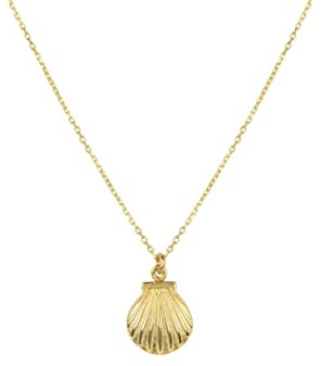 Latelita COLLIER DE COQUILLES SAINT-JACQUES EN OR