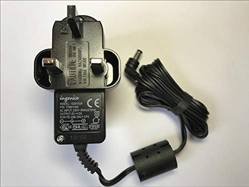 Replacement for Genuine ingenico model 152810UK AC-DC Adaptor Power Supply 8V 2A 179901493 UK