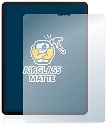 BROTECT Entspiegelungs Schutzglas für Apple iPad Pro 12.9 WiFi 2020 (4. Gen.) Schutzfolie Panzer Folie Glas Matt [Kratzfest 9H, Anti-Reflex]
