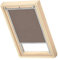 VELUX Original Roof Window Translucent Roller Blind for SK06, Warm Grey, with Grey Guide Rail