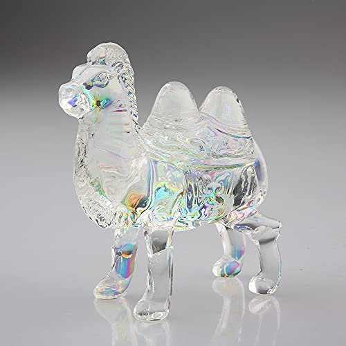 ZYEER Kamelliebhaber-Geschenk, Kristallfigur, Dekoration, Ornament, kleines süßes Sammlerstück, Wüstendekoration