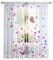 Hiseng Voile Vorhänge Wohnzimemr Transparent Gardinen Vorhang Halbtransparent für Fenster Wohnzimmer Schlafzimmer Moderne und Elegante Transparent Gardine 2er Set (Schmetterlinge,140x245cm)