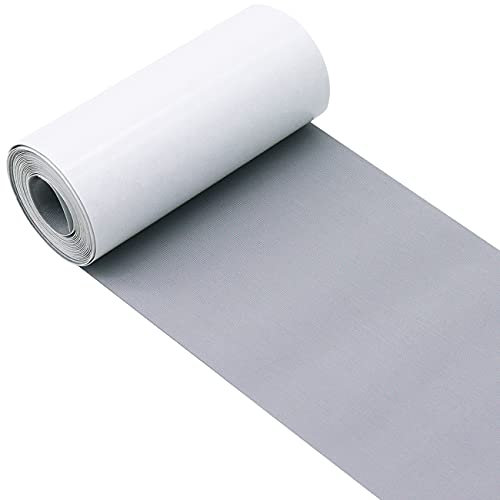 Panngu Nylon Selbstklebende Patches, Profi Nylon Reparatur Patches für Kleidung Daunenjacke Zelt Kleidersack Stoff Kleidung (7.6cm X 200cm, Grau)