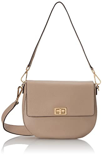 Geox Damen D Flavie Bag, Lt Taupe, Einheitsgröße EU