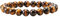 AOUZEA Surfer Armband Herren & Damen 2er Set - Handgemachte Armbänder mit Tiger Eye Perlen und Bunten Quasten, Verstellbar und hautfreundlich - Perfekt für Partys, Wandern