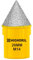 Diamant Fingerfräser - HIGHDRIL 20mm Diamant-Fasenfräser mit M14 Gewinde zum Vergrößern und Beschneiden bestehender Löcher in Porzellan, Keramik, Marmor, Granit