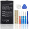 SwarKing Batteria di ricambio compatibile con Nintendo 3DS XL SPR-003 SPR-001 con toolkit