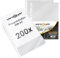 versando 200x A4 Prospekthüllen Business mit Heftrand Klarsichthüllen genarbt transparent 60my (2x 100 Stück)