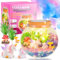 YOUXIA DIY Kinder Nachtlicht Einhorn Spielzeug Weihnachts Geschenke für Kinder - Geschenk Mädchen 4-5-6-7-8 Jahren - Ideale Kunst Bastelgeschenke - Einhorn geschenke für mädchen