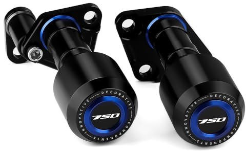 Modeer Kompatibel mit Hon.da CB750 Hor.net 2022-2025 Motorrad rahmen Antikollisions-Fallschutz Slider Crash hor-net 750 Zubehör (Blau)