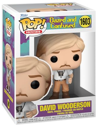 Funko POP! Movies: Dazed and Confused - Wooderson | Offizielles Comedy Merch - Vinyl Sammelfigur als Regal Deko - Geschenkidee zum Geburtstag für Fans und Sammler