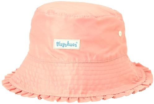 Playshoes Mädchen UV-Schutz Sonnenhut Bademütze Kopfbedeckung, Palmen, 55cm
