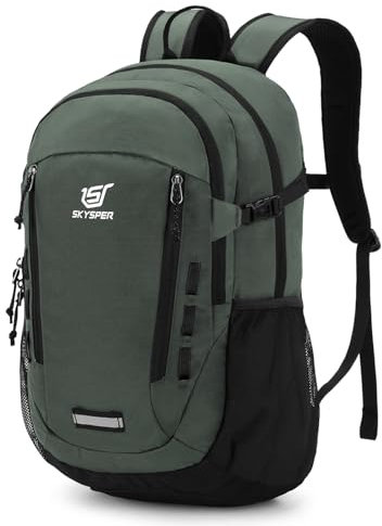 SKYSPER Hiking Backpack 30L Lightweight Travel Backpack Hiking Day Pack for Men Women(Green)