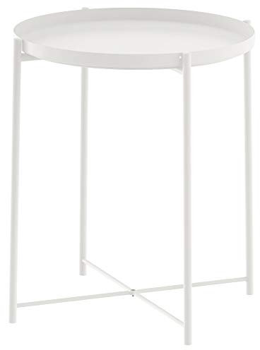 Gladom Tabletttisch, 45x53 cm, Weiß