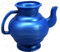 TRTO 1Pcs Blue 2.5L Bathroom Toilet Lota Bodnar Washing Jug Pot Hard Plastic Handle Blue