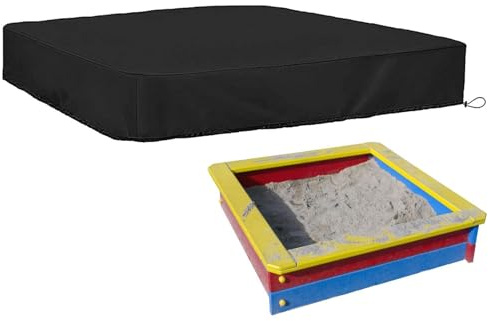 Sandkastenabdeckung – Sandkastenabdeckung für den Außenbereich | Regenabdeckung für Sandkasten | wasserdichte und staubdichte Abdeckung für Kinder | langlebiger Deckel für Box D