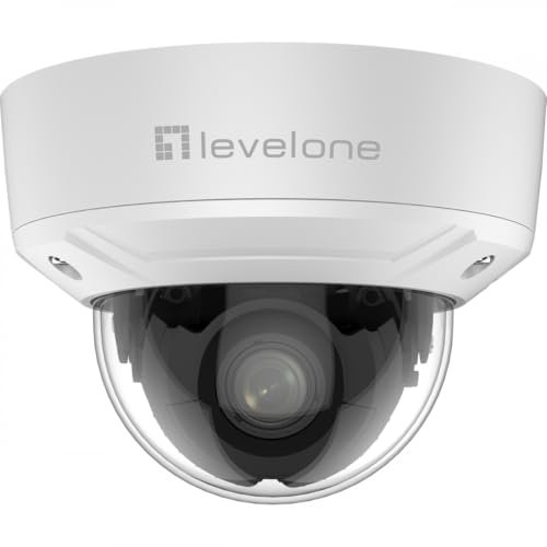 LevelOne FCS-3461, Gemini Zoom IP-Kamera, 2 MP, 4-Fach Zoom, H.265, INNEN/AUSSEN